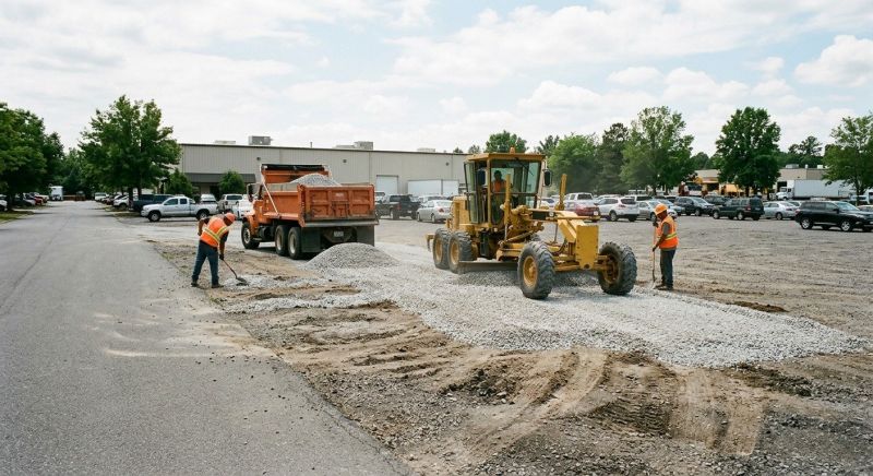 Parking Lot Gravel Repair in Houston, TX
