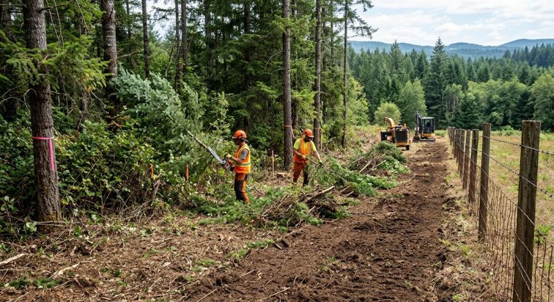 Thicket Clearing in Gwinnett County, GA
